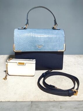 Dune London Handbag with Detachable Wallet and Strap